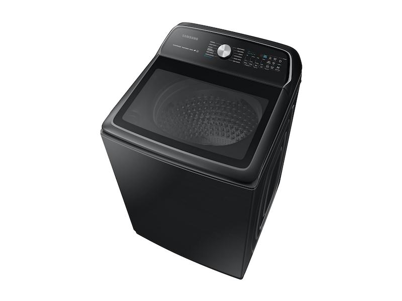 5.4 cu ft Top Load Washer with Super Speed in Black Stainless Steel