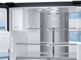 28 cu. ft. Food Showcase 4-Door French Door Refrigerator in Black Stainless Steel