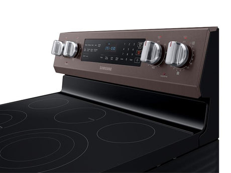 5.9 cu. ft. Freestanding Electric Range with True Convection in Tuscan Stainless Steel