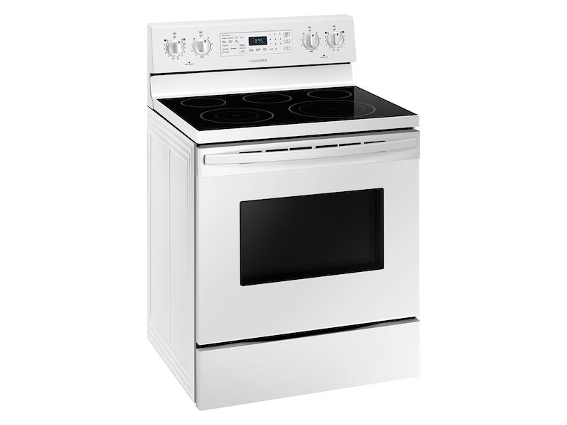 5.9 cu. ft. Freestanding Electric Range with Convection in White