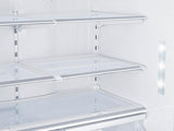 23 cu. ft. Counter Depth 4-Door Refrigerator with FlexZone™ Drawer in Stainless Steel