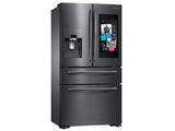 22 cu. ft. Family Hub™ Counter Depth 4-Door Flex™ Refrigerator in Black Stainless Steel