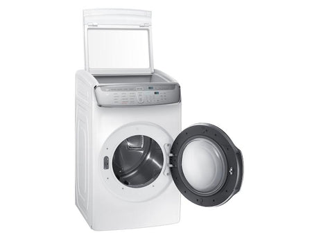 7.5 cu. ft. Smart Electric Dryer with FlexDry™ in White