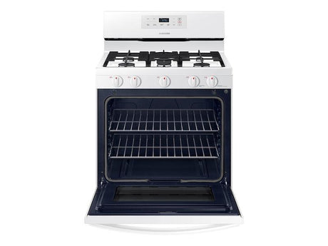 5.8 cu. ft. Freestanding Gas Range in White