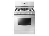 5.8 cu. ft. Gas Range in White