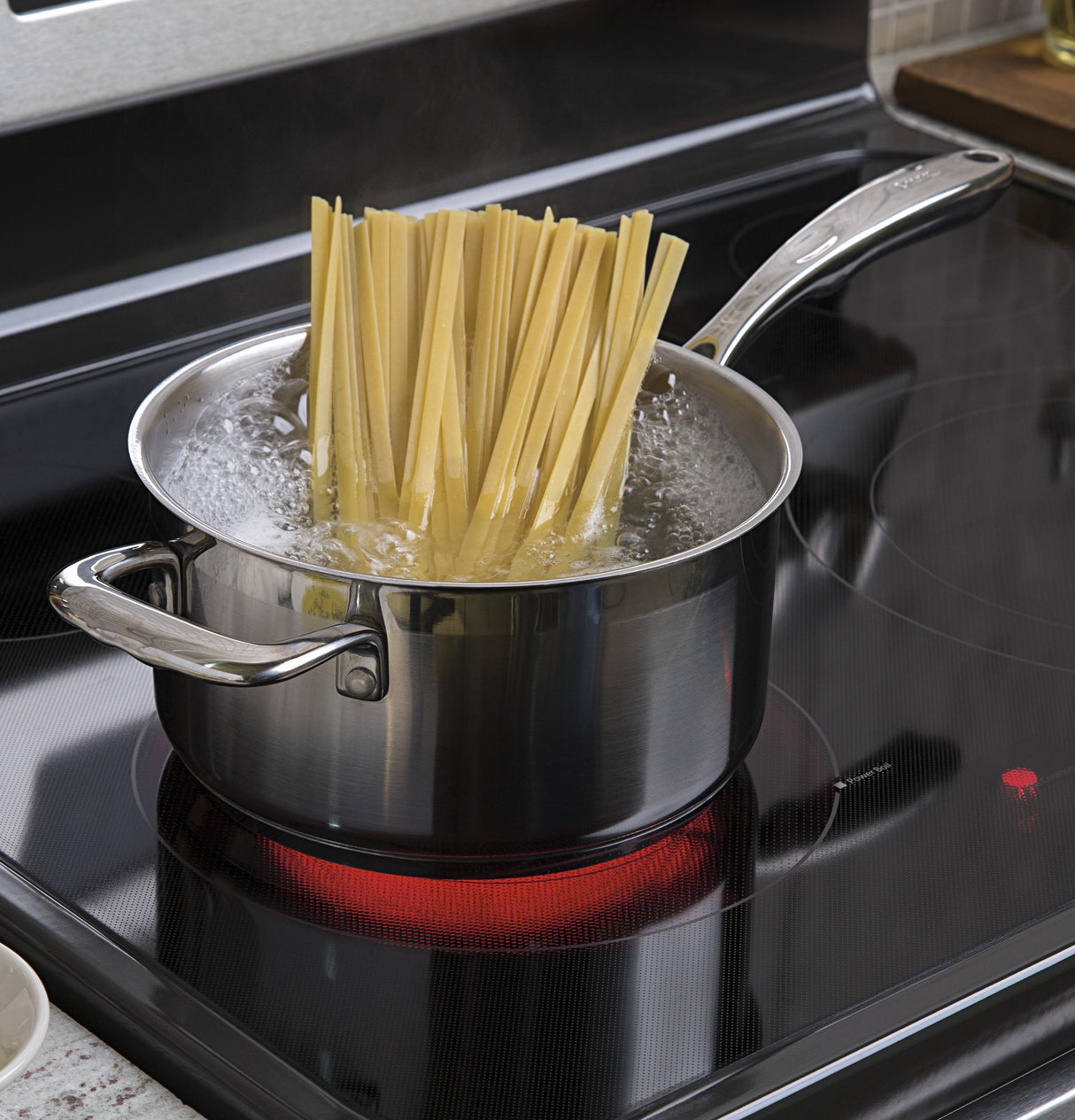GE® 30" Free-Standing Electric Double Oven Convection Range