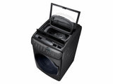 5.5 cu. ft. Smart Washer with FlexWash™ in Black Stainless Steel