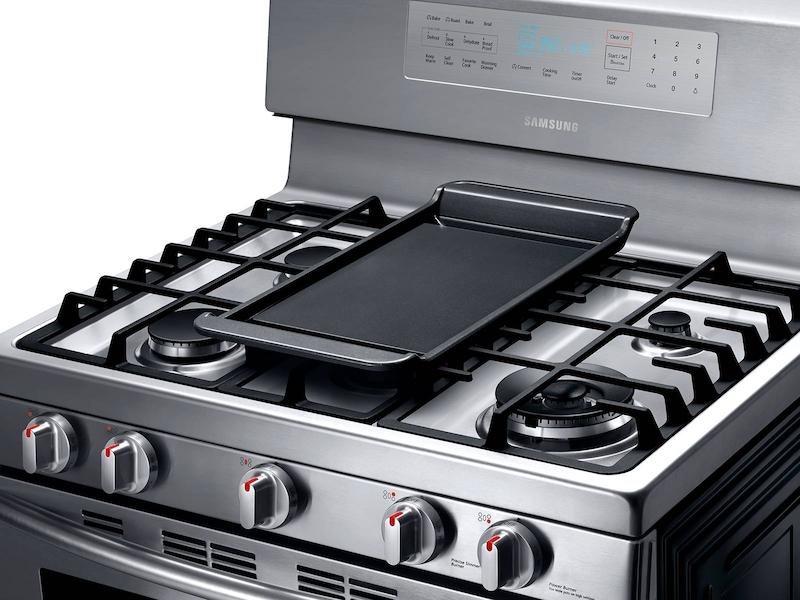 5.8 cu. ft. Gas Range with True Convection in Stainless Steel