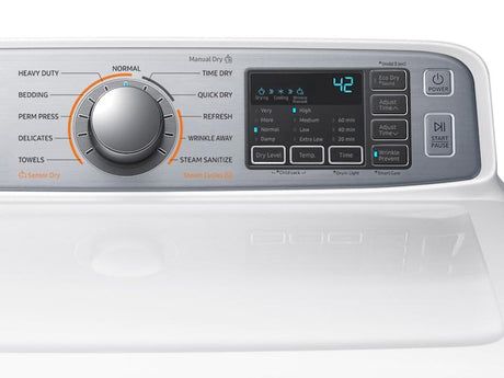 7.4 cu. ft. Gas Dryer in White