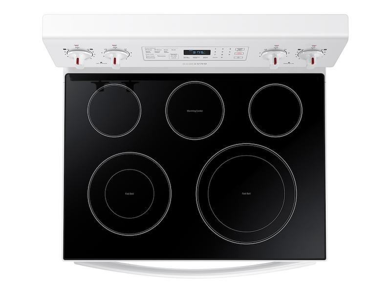 5.9 cu. ft. Freestanding Electric Range with Convection in White