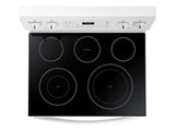 5.9 cu. ft. Freestanding Electric Range with Convection in White