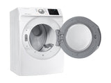 7.5 cu. ft. Electric Dryer with Steam in White