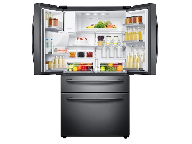 28 cu. ft. 4-Door French Door Refrigerator in Black Stainless Steel