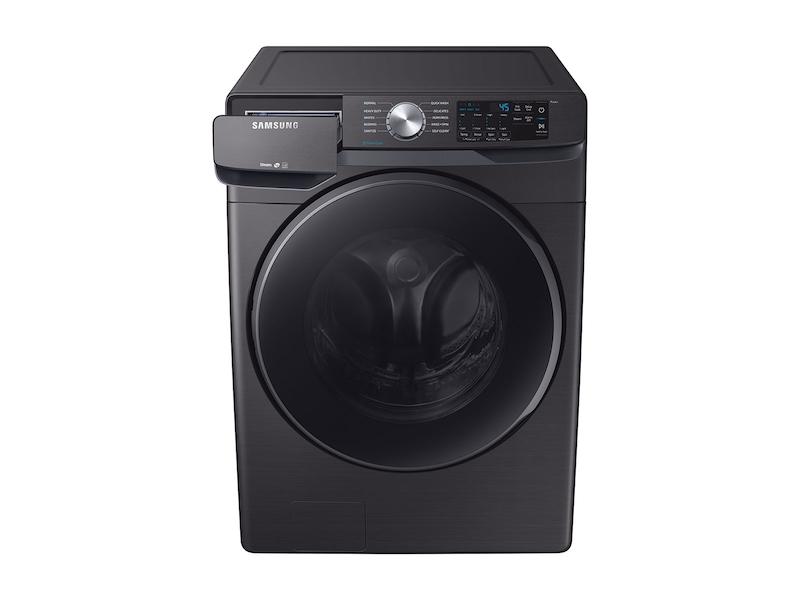 4.5 cu. ft. Front Load Washer with Steam in Black Stainless Steel