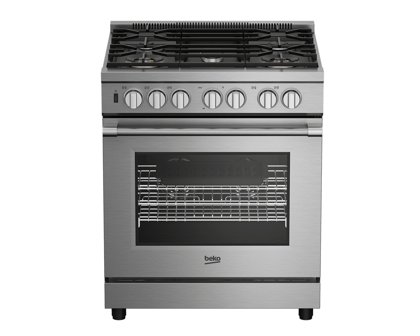 30" Stainless Steel Pro-Style Gas Range