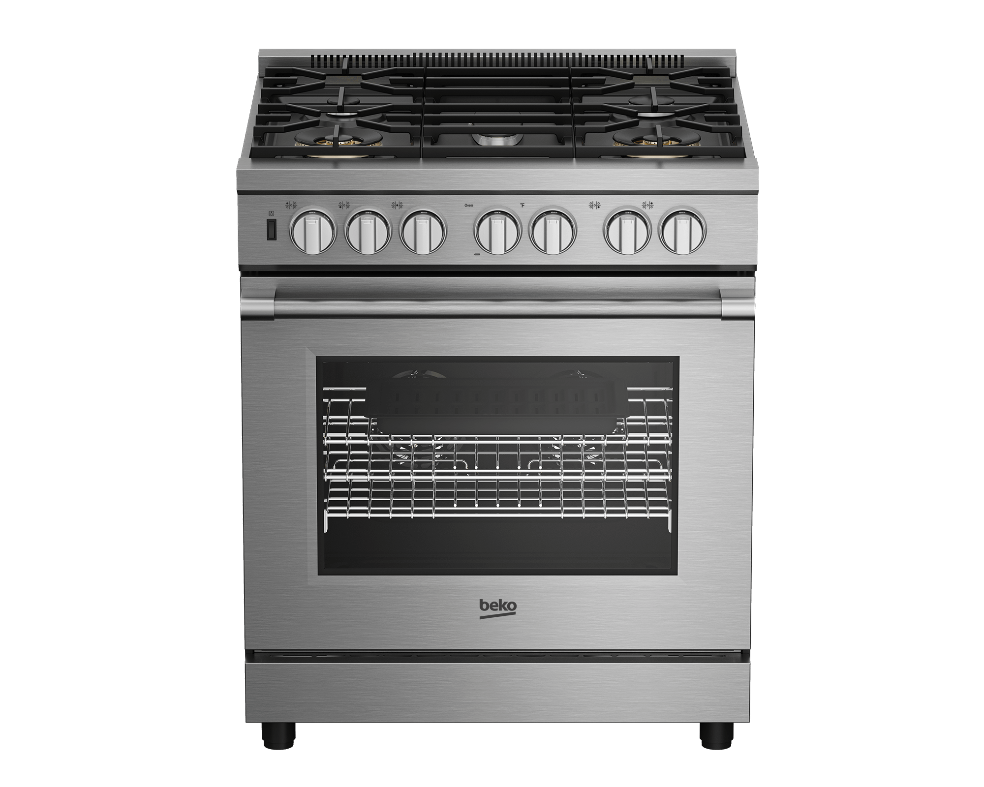 30" Stainless Steel Pro-Style Gas Range