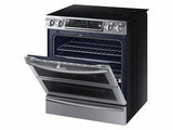 5.8 cu. ft. Slide-In Electric Range with Flex Duo™ & Dual Door in Stainless Steel