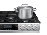 5.8 cu. ft. 5 Burner Slide-in Gas Range in Stainless Steel