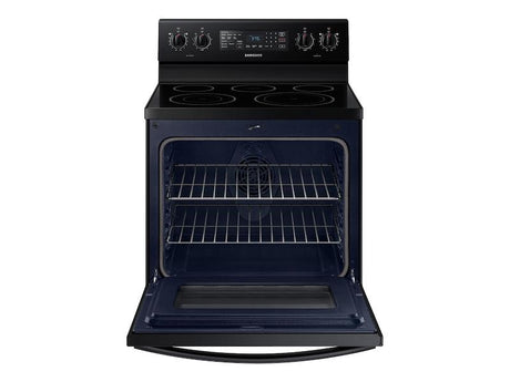 5.9 cu. ft. Freestanding Electric Range with Convection in Black