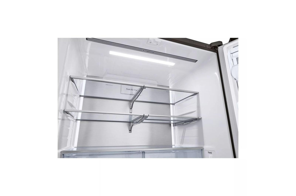 26 cu. ft. Smart Mirror InstaView® Counter-Depth MAX™ French Door Refrigerator with Four Types of Ice