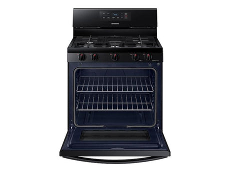 5.8 cu. ft. Freestanding Gas Range in Black