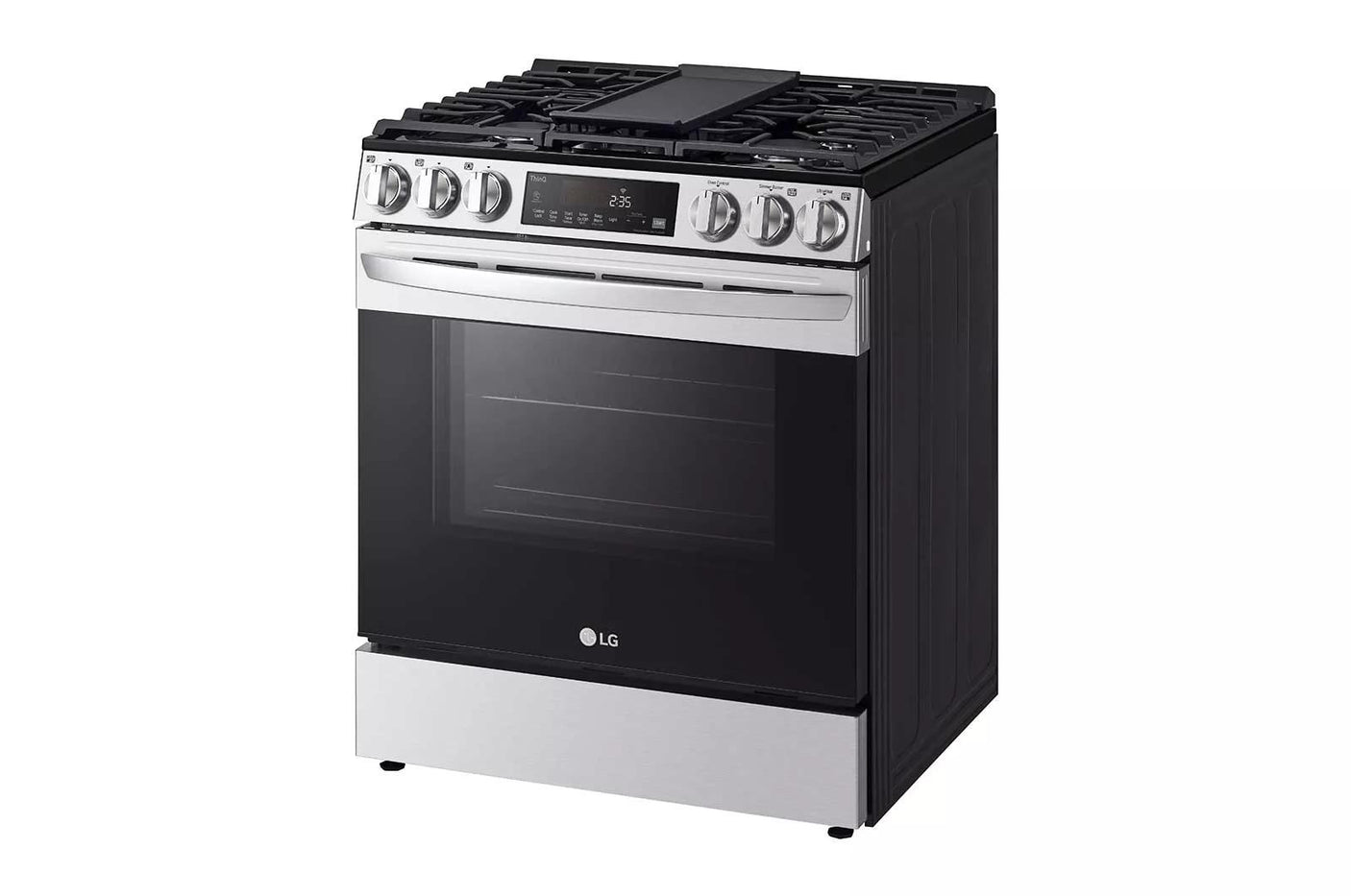 5.8 cu ft. Smart Wi-Fi Enabled Fan Convection Gas Slide-in Range with Air Fry & EasyClean®