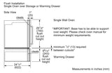 800 Series Single Wall Oven 30'' Black stainless steel HBL8442UC