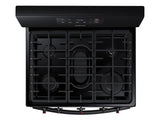 5.8 cu. ft. Freestanding Gas Range in Black