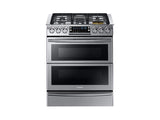 5.8 cu. ft. Slide-in Dual Fuel Range with Flex Duo™ & Dual Door in Stainless Steel