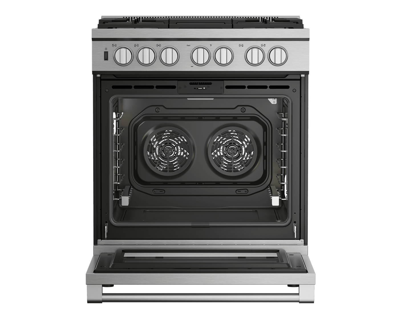 30" Stainless Steel Pro-Style Dual Fuel Range