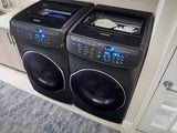 7.5 cu. ft. Smart Electric Dryer with FlexDry™ in Black Stainless Steel