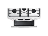 5.8 cu. ft. Freestanding Gas Range with Convection in White
