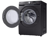 4.5 cu. ft. Front Load Washer with Vibration Reduction Technology+ in Brushed Black