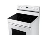 6.3 cu. ft. Smart Freestanding Electric Range with No-Preheat Air Fry & Convection in White