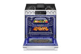 LG STUDIO 6.3 cu. ft. InstaView® Gas Slide-in Range with ProBake Convection® and Air Fry