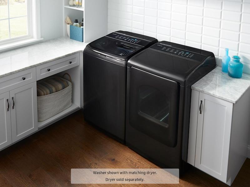 5.2 cu. ft. activewash™ Top Load Washer with Integrated Touch Controls in Black Stainless Steel