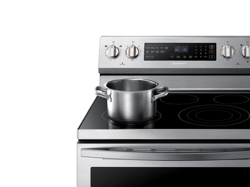 5.9 cu. ft. Freestanding Electric Range with True Convection in Stainless Steel