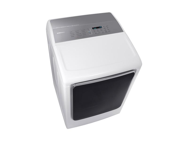 7.4 cu. ft. Gas Dryer with Integrated Touch Controls in White