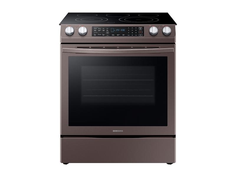 5.8 cu. ft. Slide-In Electric Range in Tuscan Stainless Steel