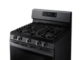 5.8 cu. ft. Freestanding Gas Range in Black Stainless Steel