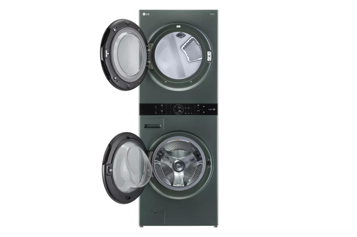 Single Unit Front Load LG WashTower™ with Center Control™ 4.5 cu. ft. Washer and 7.4 cu. ft. Electric Dryer