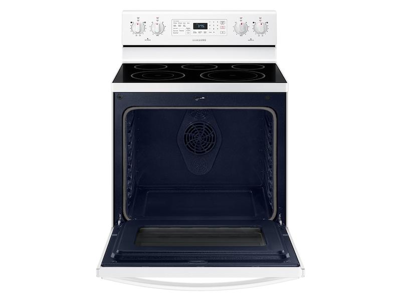 5.9 cu. ft. Freestanding Electric Range with Convection in White