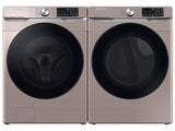 7.5 cu. ft. Smart Gas Dryer with Steam Sanitize+ in Champagne