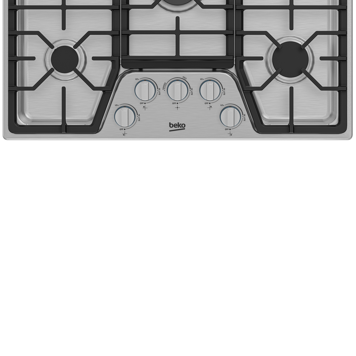 30" Built-In Gas Cooktop with 5 Burners