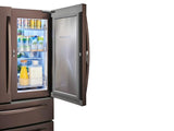 22 cu. ft. Food Showcase Counter Depth 4-Door French Door Refrigerator in Tuscan Stainless Steel