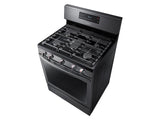 5.8 cu. ft. Freestanding Gas Range with Convection in Black Stainless Steel