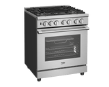 30" Stainless Steel Pro-Style Dual Fuel Range
