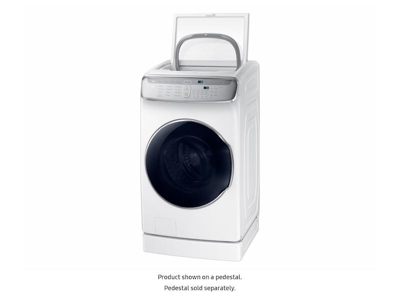 6.0 cu ft. Smart Washer with Flexwash in White