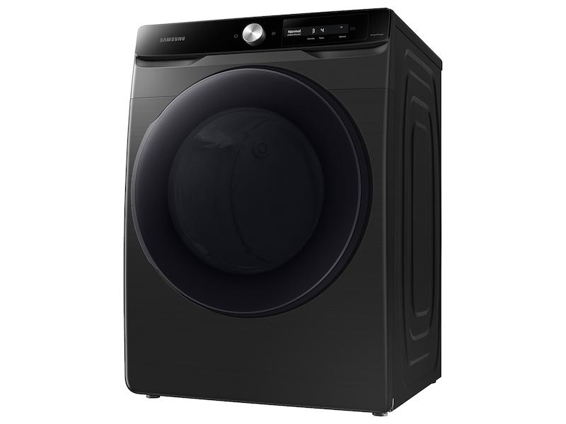 7.5 cu. ft. Smart Dial Electric Dryer with Super Speed Dry in Brushed Black