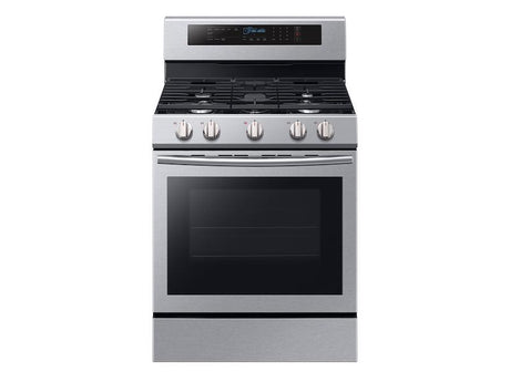 5.8 cu. ft. Freestanding Gas Range with True Convection in Stainless Steel